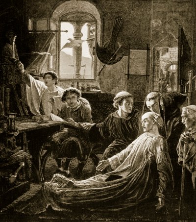 وفاة الجليل بيدي ، 735 بواسطة دبليو بيل سكوت